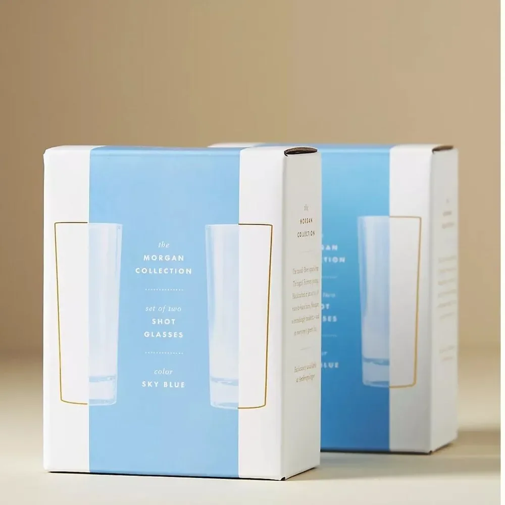 Anthropologie NWT/NIB Morgan Shot Glasses, Set of 4